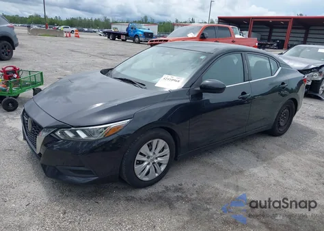 2021 Nissan Sentra S Xtronic Cvt z USA, uszkodzony, nr VIN 3N1AB8BV0MY211672